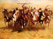 Frederick Remington Victory Dance oil painting on canvas
